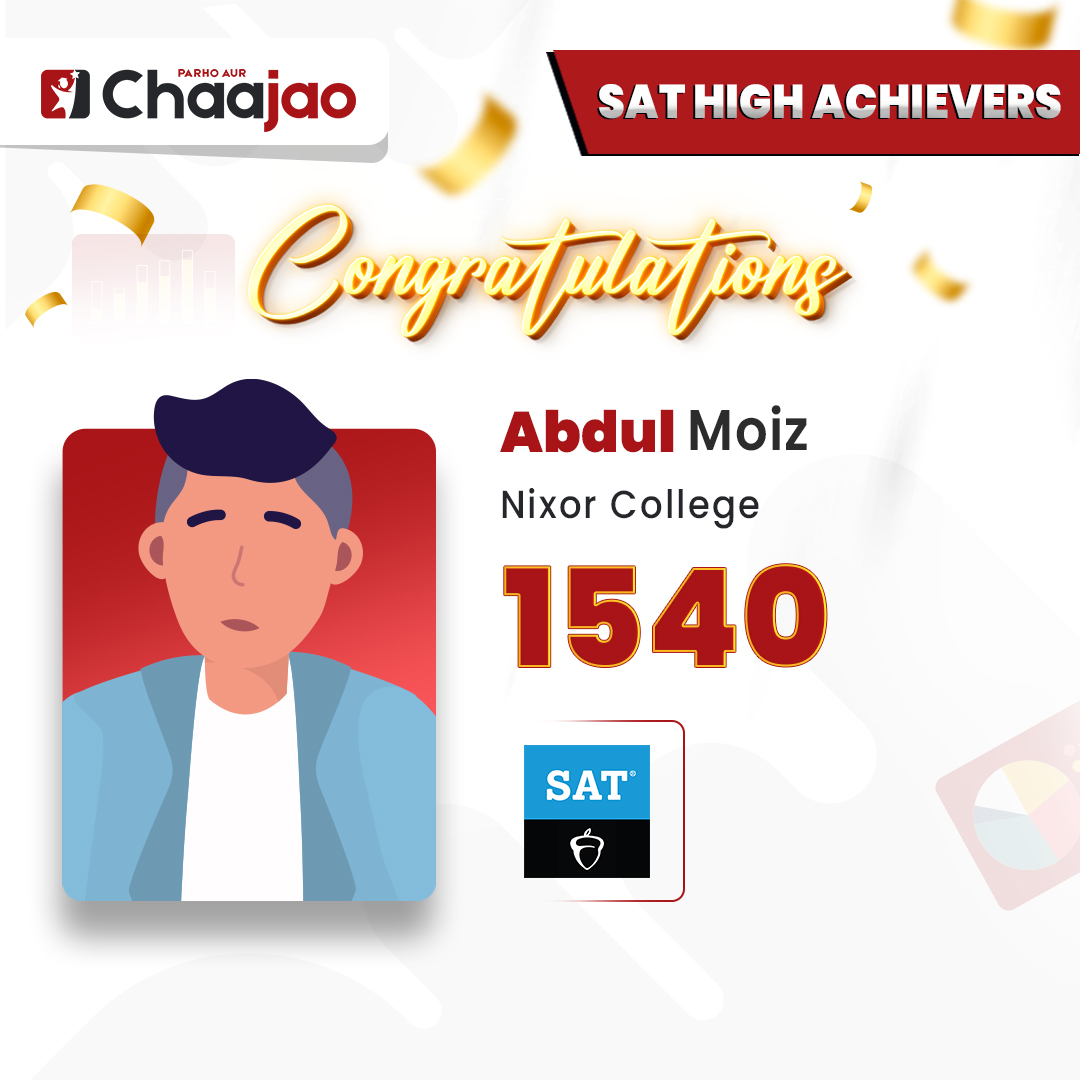 SAT Result Abdul Moiz